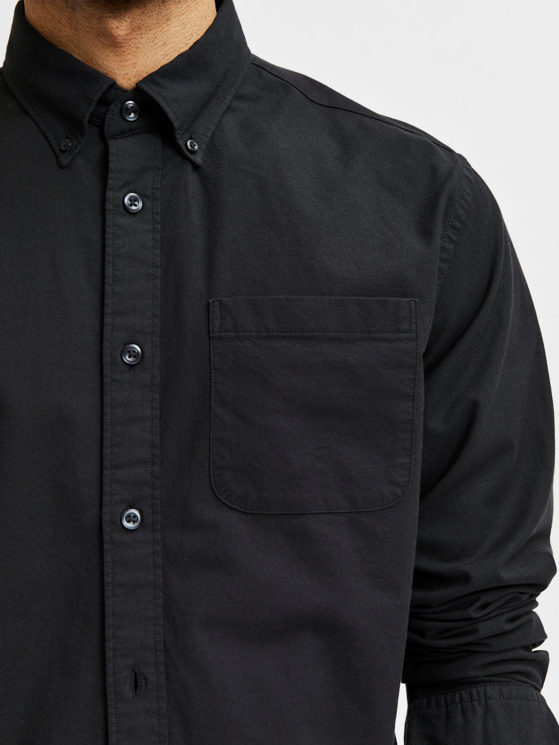 REG RICK-OX Shirts - Black